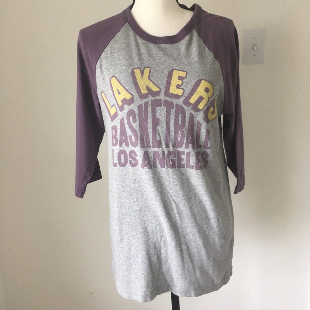 JUNK FOOD Lakers Tee Shirt / Size Small